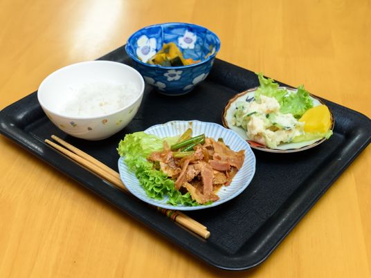 和風の彩り豊かな食事