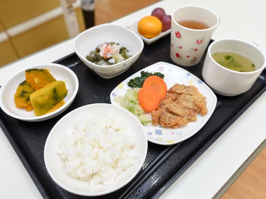 栄養バランスの取れた食事