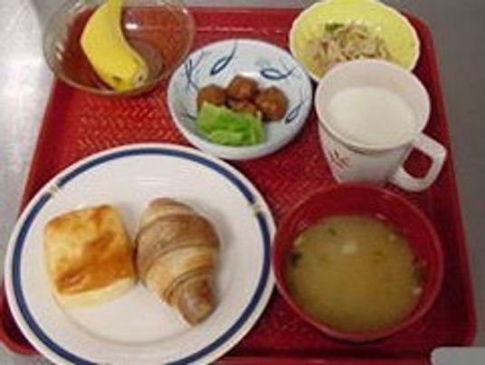 栄養バランスの朝食セット