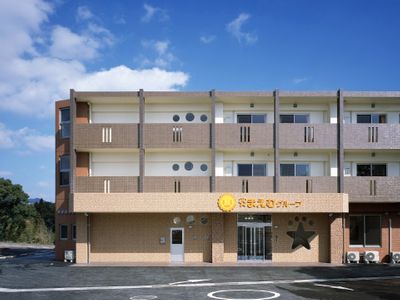 多階層のモダンな外観