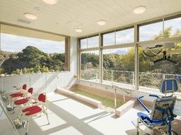 明るいトレーニング室