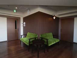 待合室のくつろぎ空間