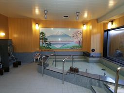 和風浴場の風景