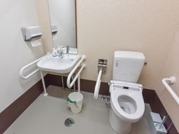 バリアフリートイレの様子