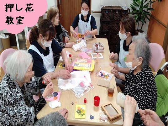 共有エリアでの活動風景