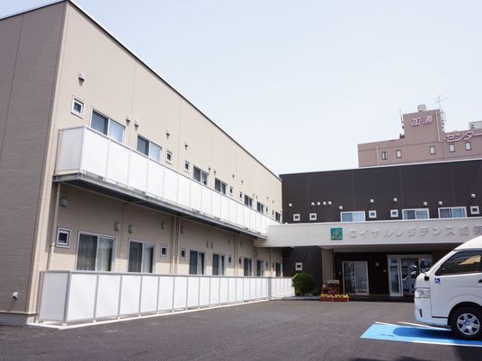 清潔感のある施設の外観