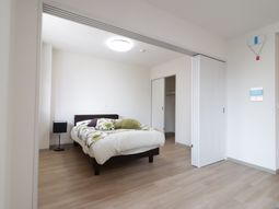 清潔感のある広々居室