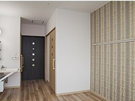 洗練された居室の一角