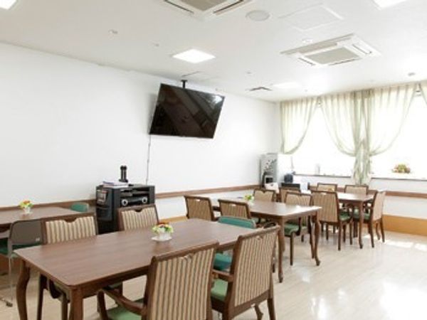 清潔感のある食堂