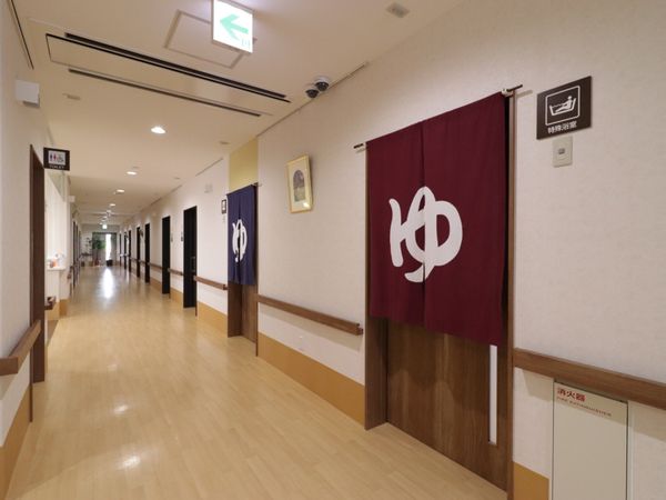 清潔な廊下の様子