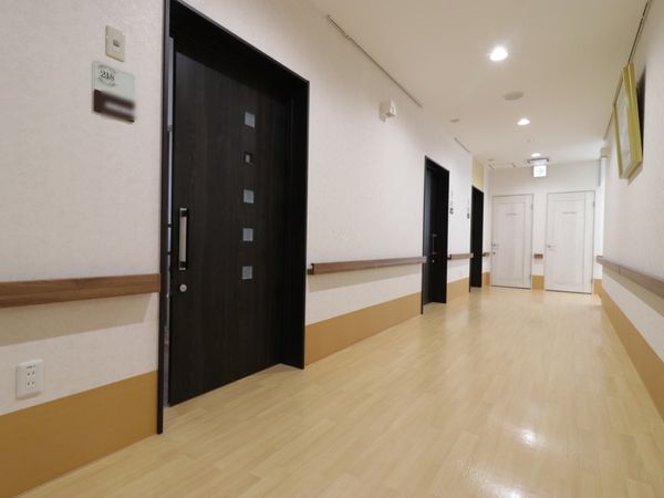 清潔な廊下の様子