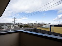 広がる景色のバルコニー
