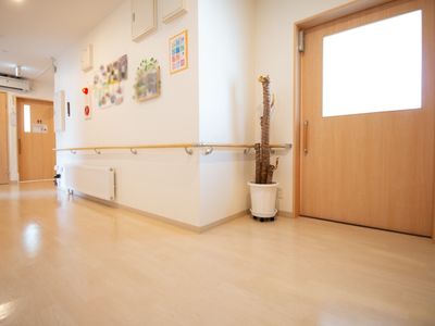 清潔感のある廊下