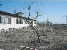 一階建て施設の外観