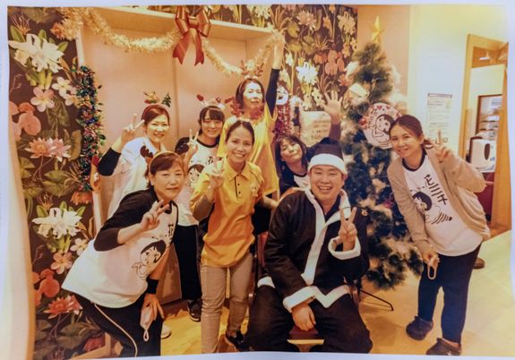 笑顔の集合ポーズ