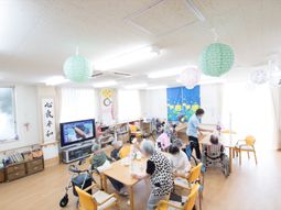 明るい共有スペース