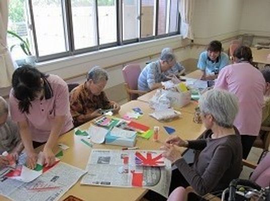 活動する人々の多目的室