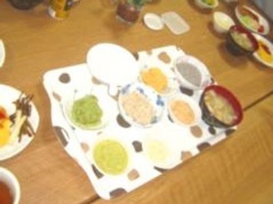 バランスの良い食事セット
