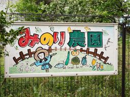 カラフルな看板