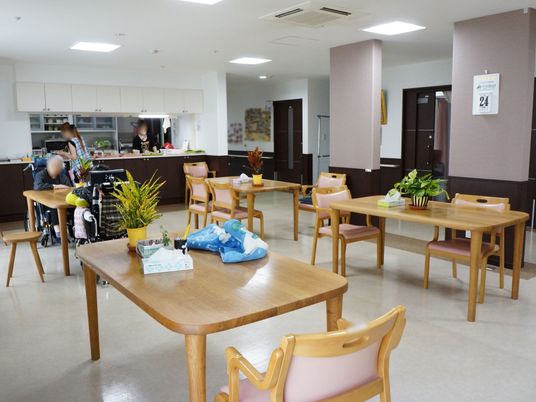 共有スペースの光景