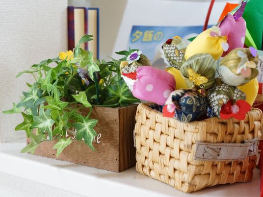 彩り豊かな手作り飾り
