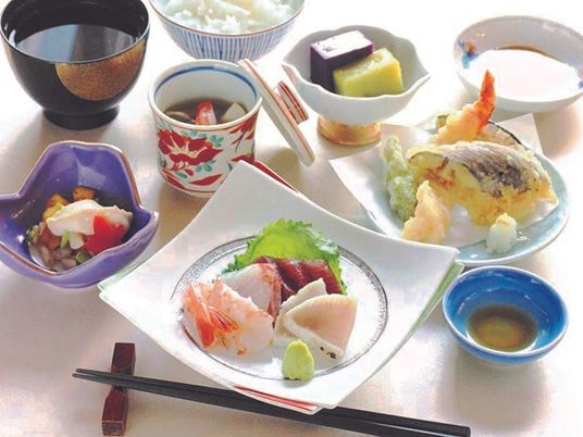 和食の盛り付け