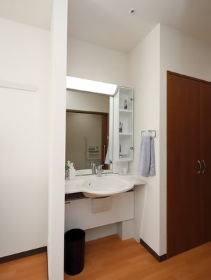 洗面台のある居室