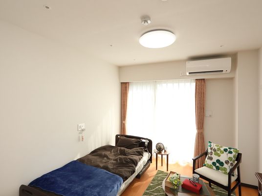 清潔な個室居室