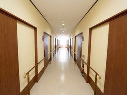 清潔感のある廊下の様子