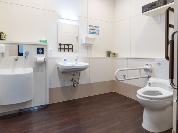 清潔感のあるトイレ空間