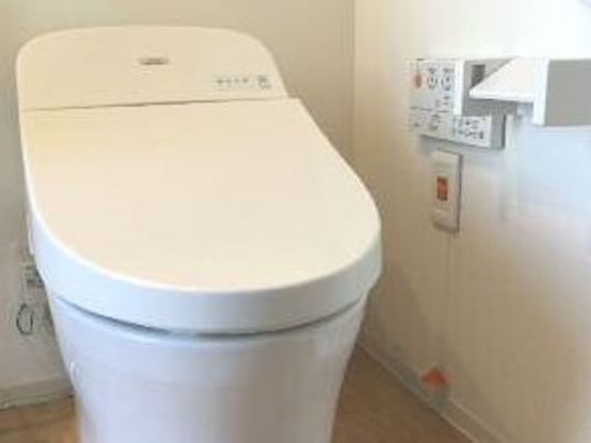 清潔感あるトイレスペース