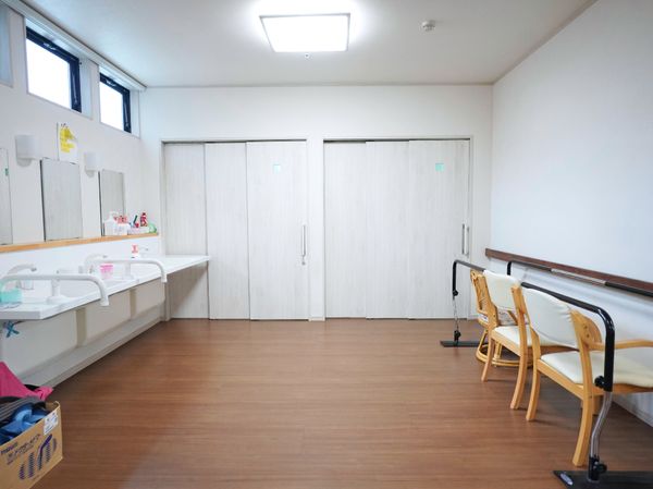 清潔な洗面室