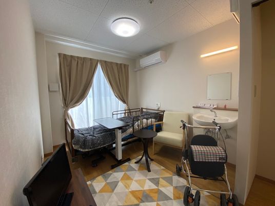 整えられた明るい居室