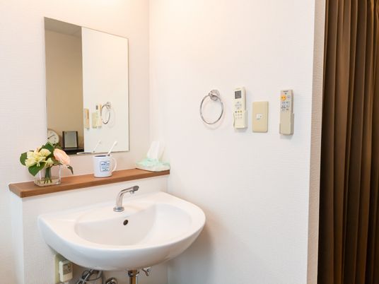 設備が整った洗面台