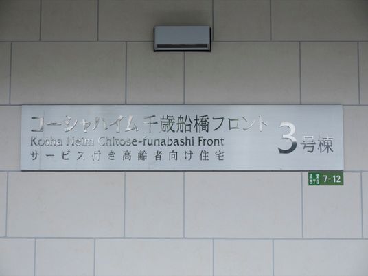 看板のアップ