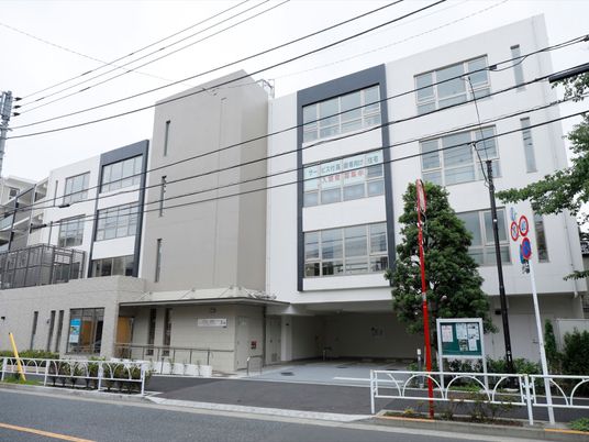 モダンな建物の外観