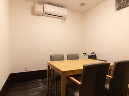 シンプルな休憩室