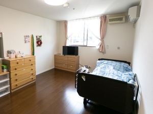 居室の清潔な床面