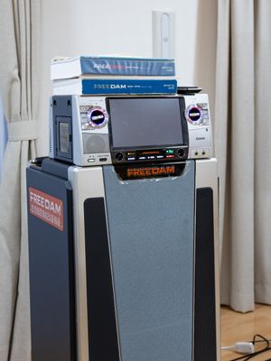 カラオケセットの部屋