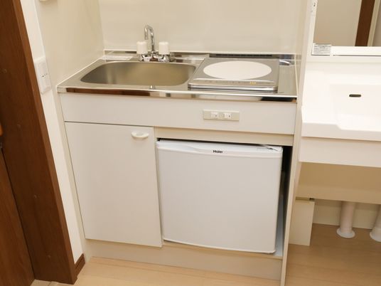 キッチン設備のある居室