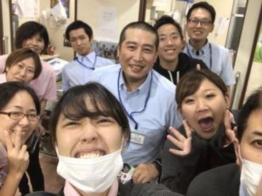 スタッフ集合のロビー  