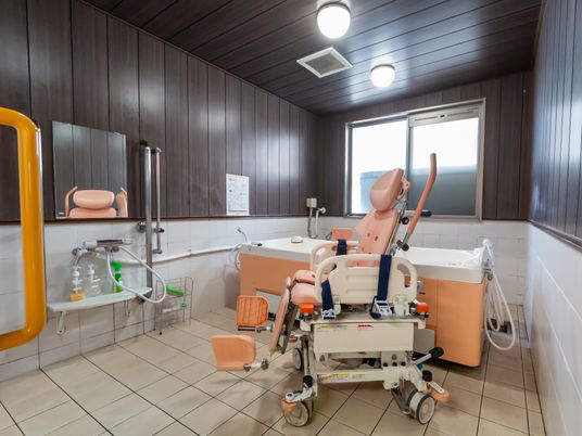 設備が整った浴室