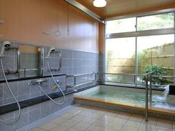 清潔な浴室の一角