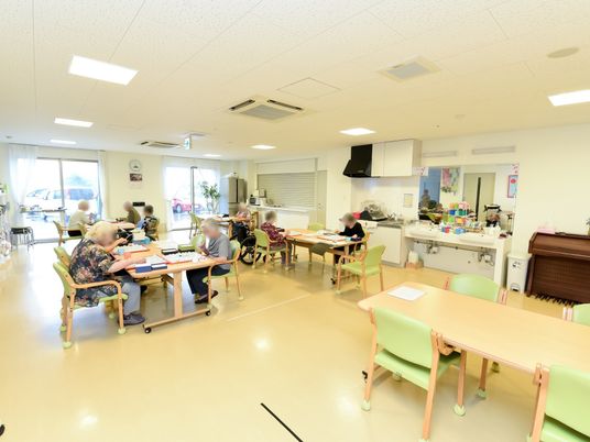 多機能な広々とした居室