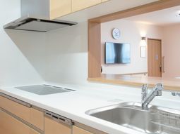 清潔なキッチンコーナー