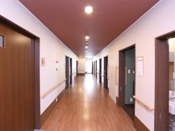 清潔な廊下の様子