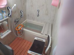 快適に配慮された浴室