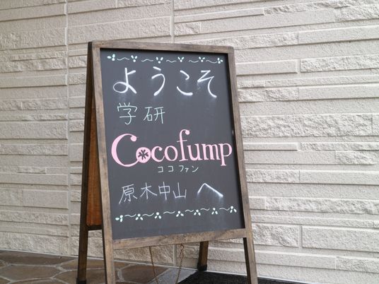 看板のクローズアップ