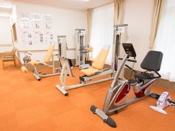 トレーニング機器のある部屋