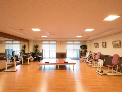 広々とした機能訓練室